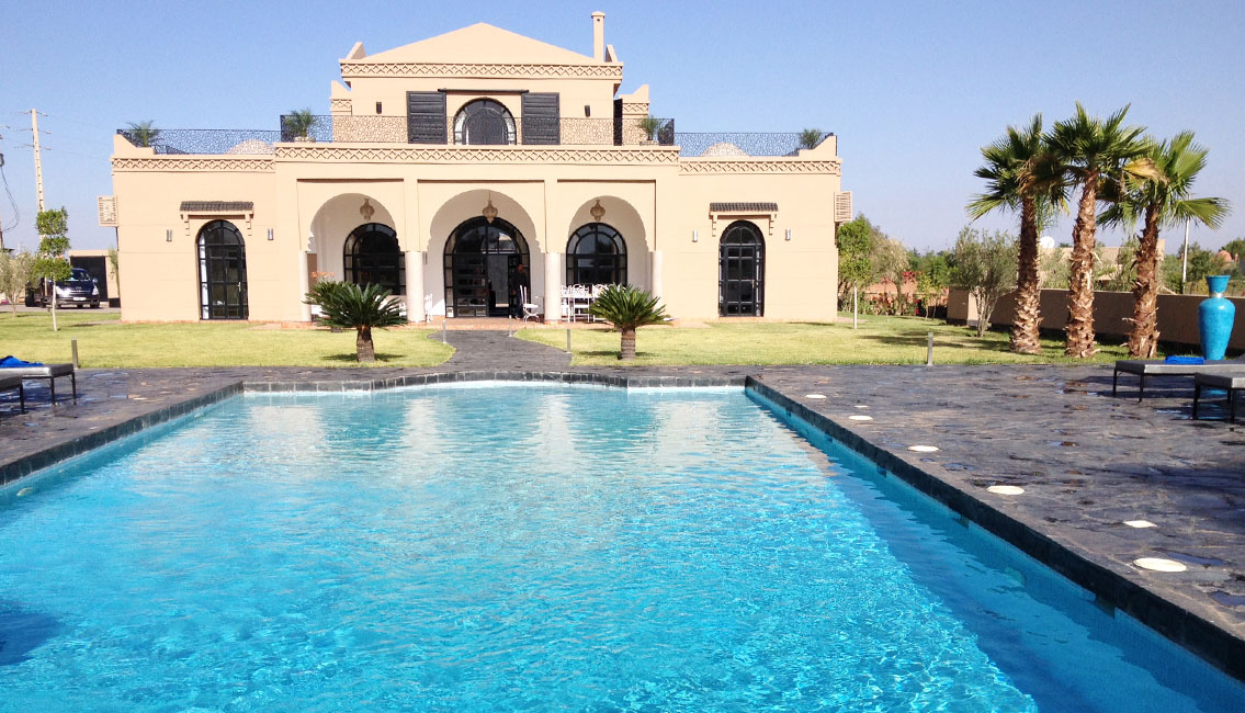 Meilleur piscine aux Maroc Villa Romanouk