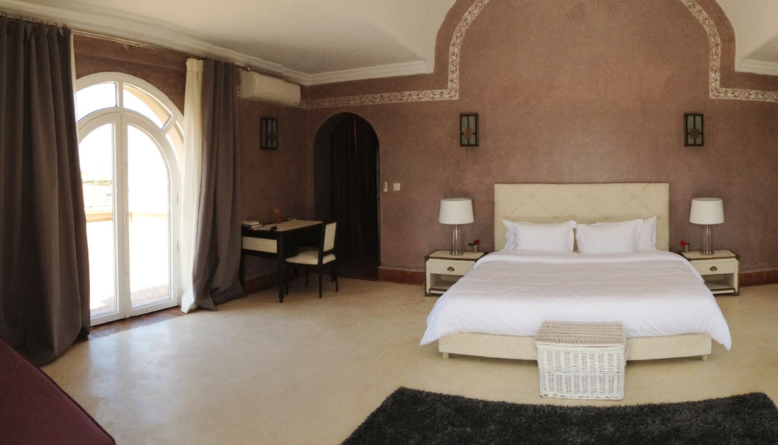 Grande suite à villa romanouk en marroc